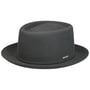 Maysville Pork Pie Wollen Hoed by Stetson antraciet
