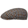 Mini Check Wool Driver Pet by Lierys bruin-blauw