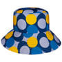 Circles Anti-Rain Stoffen Hoed by Lipodo blauw