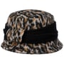 Leo-Chic Wollen Hoed by Lierys zwart-beige