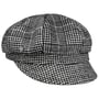 Houndstooth Check Newsboy Pet by Lierys zwart-wit