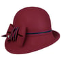 Mealesca Wool Cloche Hoed by Lierys bordeaux