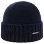 Norham Merino Omslagmuts by Stetson donkerblauw