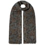 Belsay Paisley Wollen Sjaal by Stetson bruin-grijs
