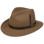Delvaro Traveller Wollen Hoed by Stetson bruin