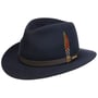 Delvaro Traveller Wollen Hoed by Stetson donkerblauw