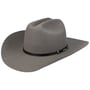 Laramie Wool Western Hoed by Stetson grijs
