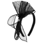 Pavenza Fascinator by Loevenich zwart