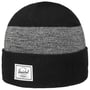 Elmer Pattern Beanie Muts by Herschel grijs-zwart