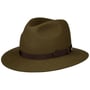 Tilverton Traveller Haarvilthoed by JJ Hats olijfgroen