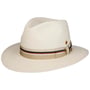 Menton Striped Band Panamahoed by Mayser crèmewit-beige
