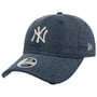 9Twenty WMNS Acid Denim Yankees Pet by New Era denim