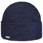 Merino Cashmere Gebreide Muts by Seeberger donkerblauw