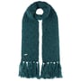Vesina Gebreide Sjaal by Seeberger petrol blauw