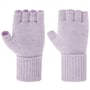 Classic Fingerless Handschoenen by Seeberger mauve