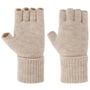 Classic Fingerless Handschoenen by Seeberger lichtbeige