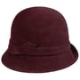 Velvoa Cloche Haarvilthoed by Seeberger bordeaux