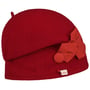 Lindola Walkloden Muts by bedacht rood