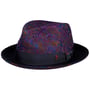 Bendrick Fedora Wollen Hoed by Alfonso D'Este paars