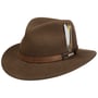 Sardis VitaFelt Traveller Hoed by Stetson lichtbruin