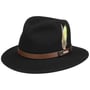 Sardis VitaFelt Traveller Hoed by Stetson zwart