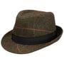 Brisburgh Trilby Stoffen Hoed by Lipodo olijfgroen
