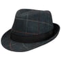 Brisburgh Trilby Stoffen Hoed by Lipodo donkerblauw