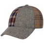 Ganter Patchwork Cap by Lipodo grijs-blauw