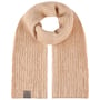 Soft Merino Doubleface Gebreide Sjaal by Lierys beige