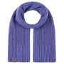 Soft Merino Doubleface Gebreide Sjaal by Lierys paars