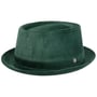 Classic Corduroy Pork Pie Hoed by Lierys groen
