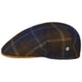 Lencott Wool Check Pet by Lierys donkerblauw