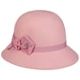 Caniva Wool Cloche Hoed by Lierys pink