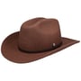 Bellocane Wool Western Hoed by Lierys bruin