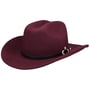 Jornick Wool Western Hoed by Lierys bordeaux