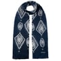 Dervanville Light Wool Zomer Sjaal by Stetson donkerblauw