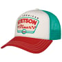 All American Diner Trucker Pet by Stetson wit-rood