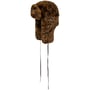 Leo Fake Fur Pilotenmuts by Kangol bruin