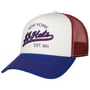 Est. 1911 New York Trucker Pet by JJ Hats blauw-rood
