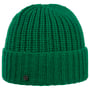Uni Rib Knit Omslagmuts by Loevenich groen