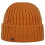 Uni Rib Knit Omslagmuts by Loevenich oranje