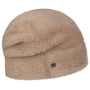 Soft Fake Fur Oversize Beanie Muts by Loevenich beige