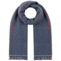 Mini Check Kasjmieren Sjaal by Lierys donkerblauw