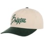 Corduroy Snapback Pet by Brixton wit-groen
