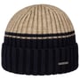 Twotone Soft Beanie Muts by Chillouts beige