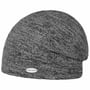 Heather Oversize Beanie Muts by Chillouts donkergrijs