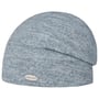 Heather Oversize Beanie Muts by Chillouts lichtblauw