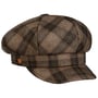 Camilla Silk Check Newsboy Pet by Mayser beige