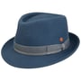 Classic Troy Trilby Wollen Hoed by Mayser blauw