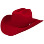 Lightning 4X Wool Western Hoed by Bailey 1922 rood
